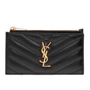 생로랑 카드지갑 607915AAA441000 BLACK DOM