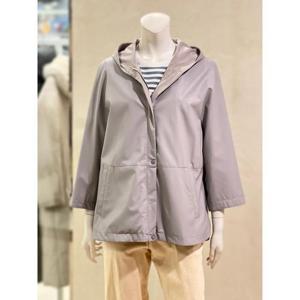 벨리시앙 세이브존01 레더 배색 후드 재킷(2color) JK4103