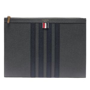 [톰브라운] 23SS 남성 페블 그레인 미디엄 클러치백 (MAC155A 00198 025 23S)