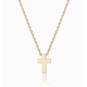 [로이드] 주문제작 십자가 심플크로스 14k 목걸이 LNN22007G