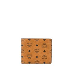 엠씨엠 모노그램 프린트 스몰 2단 지갑 MXSAAVI04