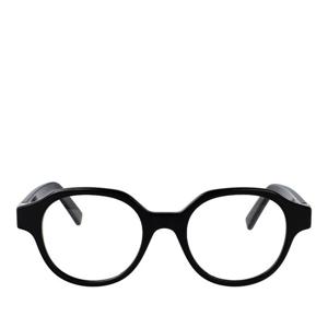 지방시 블랙 라운드 풀 림 안경테 GV50083I 001 49