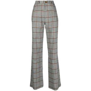 25 FW 비비안웨스트우드 레이 타탄 체크 패턴 팬츠 1F010008W00M6 TP432022670