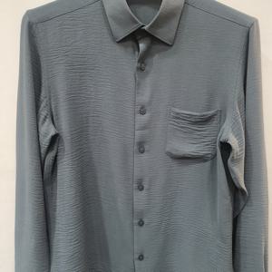 [크로커다일남성]봄 연간 강연 솔리드 긴팔 남방(CDAABWS9412)_C