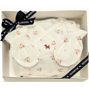 [블루독베이비]로맨틱플라워배내가운+손싸개SET 45170-001-04SET