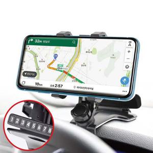 파보니 5IN1 멀티 클립 홀더 / 룸미러 차량 핸드폰 룸미러 차량 핸드폰 계기판 대쉬보드 선바이저