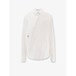 [DIOR] 라프리마 여성 셔츠 위드 oblique 클로져 541B82A3356 0100 Bianco /12