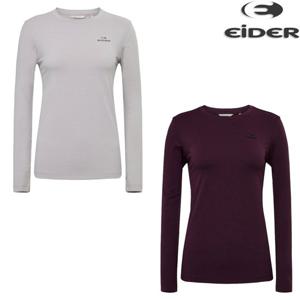 아이더 (DWU25204) 여성 흡습속건이 우수한 베이직 긴팔 라운드 티셔츠