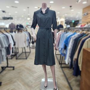 [BCBG]BCBG  t 큐브 프린트 원피스 B5C7O671_DG