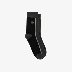 라코스테 공식 남성 컬러 블록 중목 양말 RA102E-55N 031