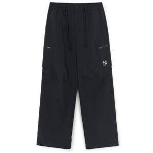 [MLB] (3AWPV0254-50BKS) 바시티 코튼터치 지퍼 카고 와이드팬츠