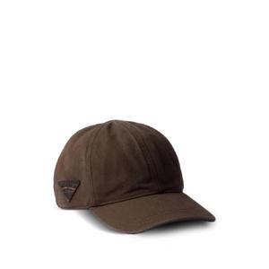 프라다 로고 자수 베이스볼 캡 모자 1HC274157N