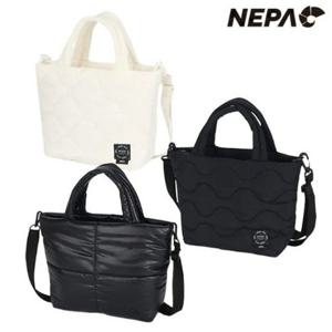 네파[택가 65,000원]등산 캠핑 여행 가방 크로스백 써모-퍼프 미디움 퀄팅 패딩 토트백 7KE7516