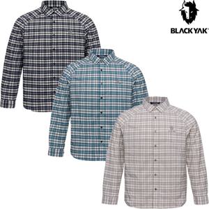 블랙야크 남성 베이직체크셔츠 1BYYSFU001