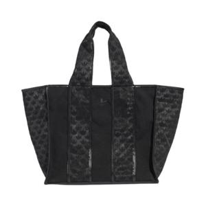 아디다스 모노그램 메쉬 캔버스 쇼퍼백 블랙 IT7373