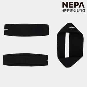 네파[택가 25,000원]공용 플로우 벤틸 와이드 헤드밴드 기능성 러닝 등산 운동 헤어밴드 7LE7905