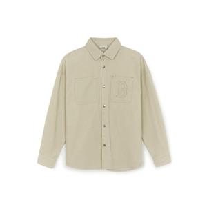 MLB  (3AWSB0156-43SAL) 공용 베이직 스트릿 코듀로이 셔츠