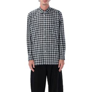 꼼데가르송 체크 패턴 버튼업 체스트 포켓 셔츠 FPB070 W25 3