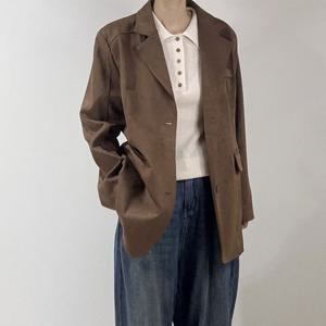 [헤레이스]데이즈 스웨이드 자켓_YMSH25FW125