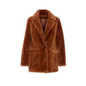 어반코드   퍼 자켓 FW25 BJ20011TOFFEE 6214259 Brown