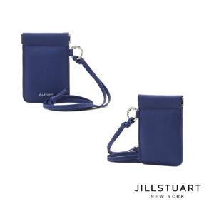 [질스튜어트] 블루 가죽 에어팟 파우치 홀더 JAHO5F501B2