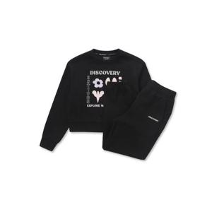 디스커버리키즈 DKAZ12054  여아 그래픽 맨투맨 세트