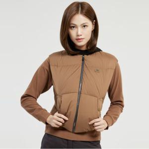 [와이드앵글]여성 CO 클래시 다운 숏베스트 Light Brown(WWW25672E6)