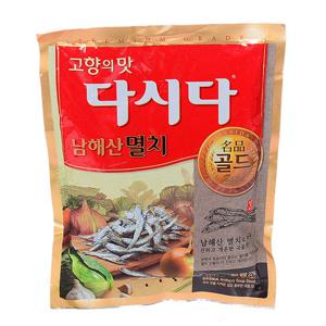 남해산멸치 다시다골드300g