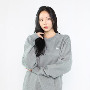 [나이키][나이키] 맨투맨 기모티 남여공용  NI-MT3 그레이