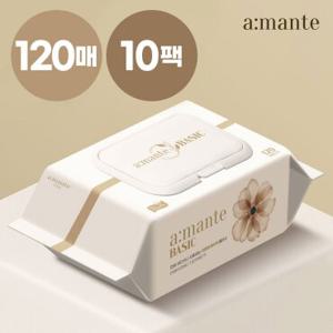 [GS판매1등/단독특가] 대용량 아기 물티슈 엠보싱 캡형 120매 10팩 오늘의핫딜 제품