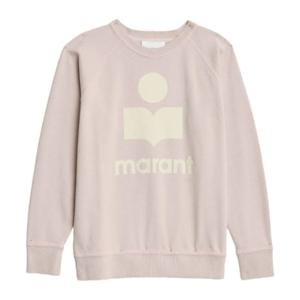 이자벨마랑에뜨왈 핑크 코튼 블렌드 밀리니 맨투맨 SW0160FAC3M