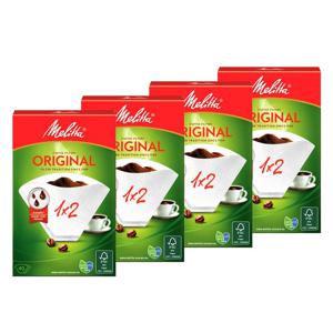 독일 밀리타 커피필터 커피여과지(백색) 1x2/1x4(40매) 4팩