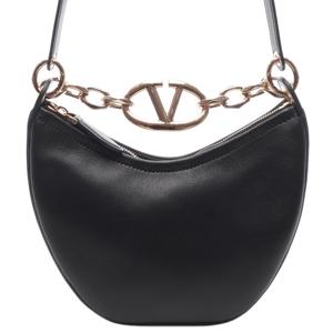 [발렌티노(잡화)]24FW 여성 V 로고 문 미니 토트숄더백 (5W2B0Q43 PHV 0NO 24F)