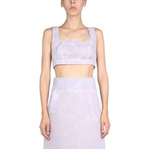 질샌더 여성 연보라 자수 뷔스티에 JSWU705329_WU395008533