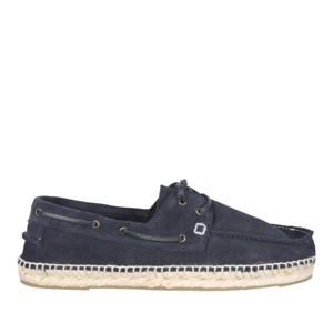 마네비 레이스업 에스파드리유 보트 모카신 K15K0 SUEDEBLUE