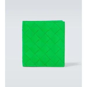 보테가베네타 인트레치아토 레더 지갑 P00787754