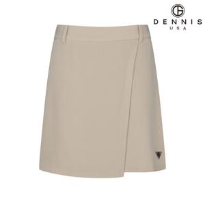 데니스골프 여성 무브플로우 백플리츠 레터링 스커트_NAQMLSK381