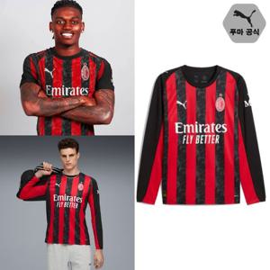 25/26시즌 AC밀란 홈 긴팔 유니폼 레플리카 779963 01