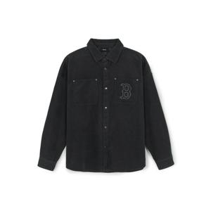 MLB  (3AWSB0156-43CGS) 공용 베이직 스트릿 코듀로이 셔츠