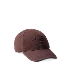 프라다 캔버스 베이스볼 캡 모자 1HC2742C1S