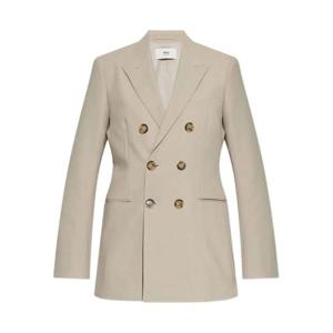 아미 수트 자켓 FBV006 WV0066 229 WHITE COFFEE