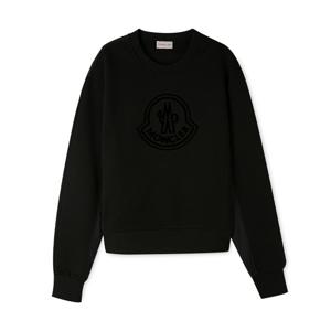 몽클레어 여성 로고 블랙 맨투맨 8G00028 809KX 999