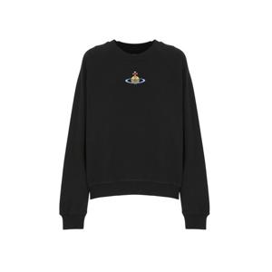 비비안웨스트우드 ORB 맨투맨 블랙 여성 3I010004 J0006 N401