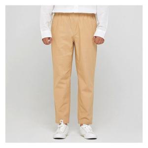 [후아유][베이지 80 한정] 남성 린넨 밴딩팬츠 (WHTAA2409M-T)