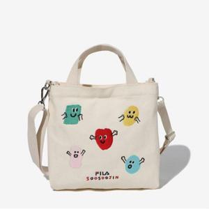 [휠라키즈] 휠라X수수진 PVC 크로스백 (FK3BCF5S01X_BOW)