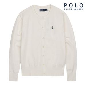 [폴로랄프로렌]여성 코튼 블렌드 가디건 내추럴