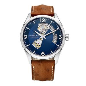 해밀턴 시계 H32705041 재즈마스터 오픈하트 가죽시계