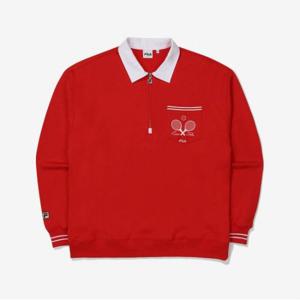 [FILA] TAG가99,000원 클래식 테니스 하프집업(FS2POE3302X_RED)