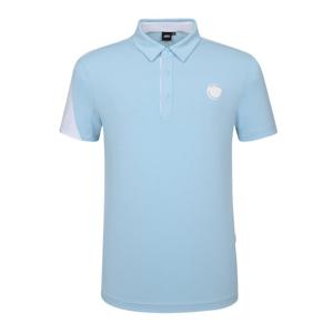 [JDX]남성 와펜 소매 배색 반팔 티셔츠 X1TSV3501