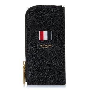 [톰브라운] 남성 하프 집 어라운드 카드 지갑 MAW080A 00198 001
